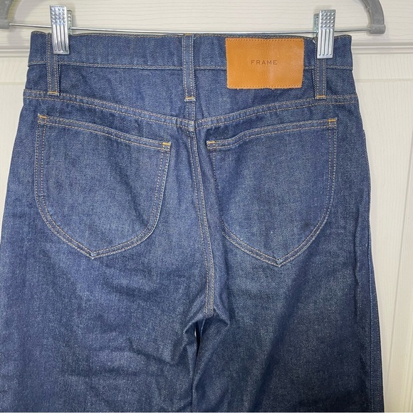 FRAME Denim Womens Le Italien Wide Crop Jeans Sz 25 - Picture 8 of 13